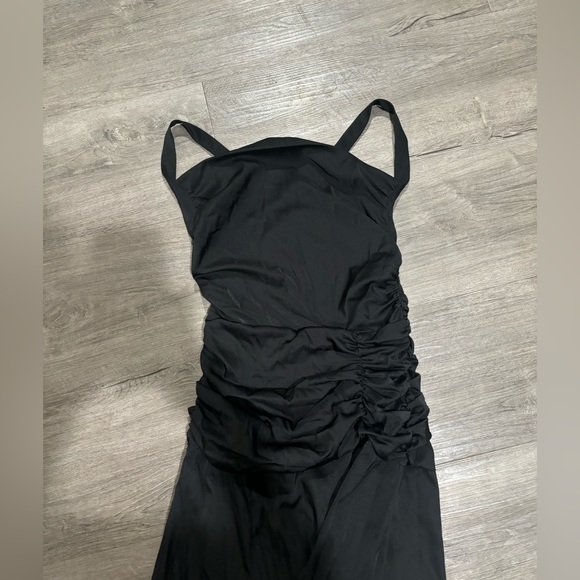 For Love And Lemons Willa Maxi Dress Size Medium In Black - Picture 6 of 10